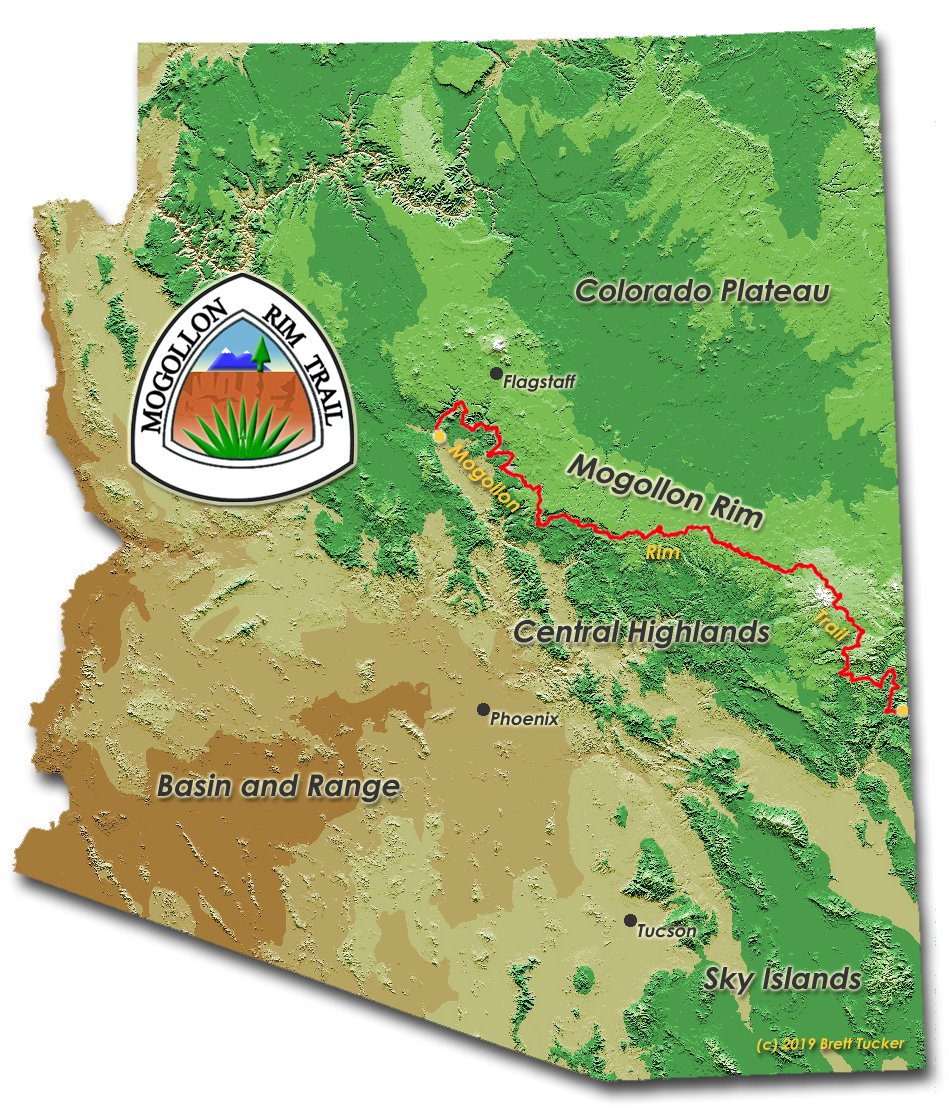 Mogollon Rim Trail 2021 Sagebrush Trails